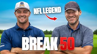 Can I Break 50 With Tony Romo From The Front Tees [upl. by Notgnillew429]