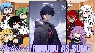 The seven primordial demons react to rimuru tempest as Sung jin woo  Solo leveling  Gacha life [upl. by Aklam110]