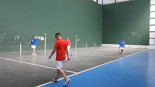 Frontenis Valencia liga 1ªDv norte Cheste DBenaguasil 61024 HectorCarlos L 2º set2ªparte [upl. by Brainard]