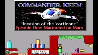 Commander Keen 1 1991 MSDOS  Marooned on Mars Full Longplay720p60 [upl. by Eleira433]