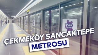 ÇEKMEKÖY SANCAKTEPE METROSU [upl. by Haland]