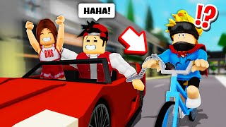 HANDCUFFED To My BULLY in Roblox Brookhaven RP [upl. by Aerua]