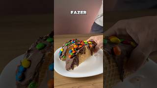 FIZ O CHOCOTACO VIRALIZADO  😋 receitas doces receitasfaceis receitafacil [upl. by Juetta20]