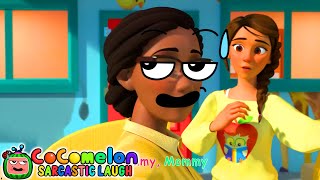 Cocomelon The Boo Boo Song Codys Mommy Version Sarcastic Face [upl. by Ynahteb]