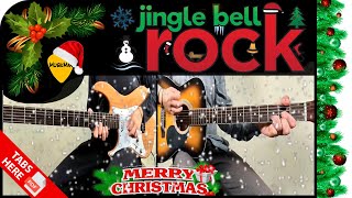 JINGLE BELL ROCK 🎸🎄🎅  Bobby Helms  GUITAR Cover  MusikMan N°014 [upl. by Aitital]