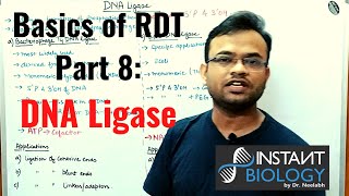 Basics of RDT Part 8 DNA ligase [upl. by Abdul]