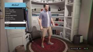 GTA 5 Special Occasion Outfits Shirt Shorts Review  Gameplay [upl. by Modesty]