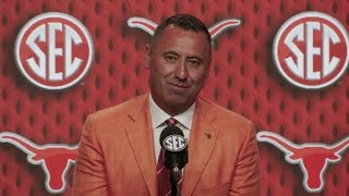 Steve Sarkisian on Arch Mannings Rise amp Quinn Ewers Return  Big Noon Kickoff [upl. by Siramay]