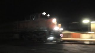 Absolutely Ripping P3 on BNSF 5895 Leading Amtrak 4 in Wyanet IL 9323 [upl. by Aselehc611]