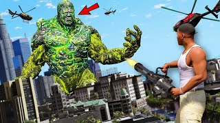 Giant Titans Attacked Los Santos in GTA 5 Part 2  Avengers FOUND Biggest Titans [upl. by Purcell680]