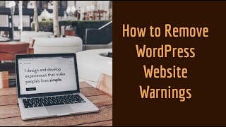 How to Remove PHP Warnings and Notices in WordPress via wpconfigphp  Quick amp Easy Guide [upl. by Adelia944]