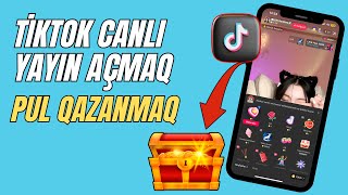 Tiktok Canlı Yayın Açmaq  Tiktok 1000 Takipçi Olmaq Hilesi 2024 [upl. by Ennoitna]