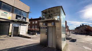 ITS MODERNIZED The 2008 quotALTquot MRL Traction Elevator  Jakobsberg Train Station Järfälla Sweden [upl. by Artaed]