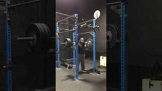 315lbs 142kg  barbell squat [upl. by Gwenora931]