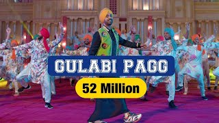 Diljit Dosanjh  gulabi pagg  official video Neha Sharma  jatinder Shah Ranbir Singh song 2024 [upl. by Ahsenahs]