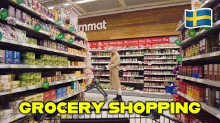 Swedish Supermarket Shopping Walk  Grocery Store ICA with commentary amp price comparison [upl. by Norward592]