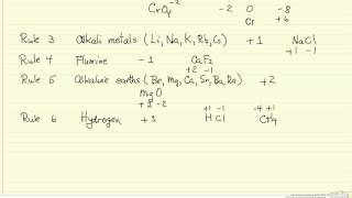 Assigning Oxidation States Example [upl. by Cl518]