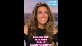 AnneClaire COUDRAY  Garde robe 2022 en 91 photos  Partie 12 [upl. by Paxon]