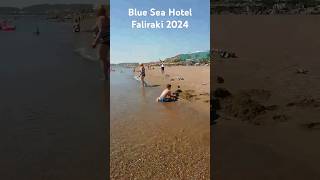 Greece Faliraki beach Blue Sea Hotel 2024 September [upl. by Atiken970]