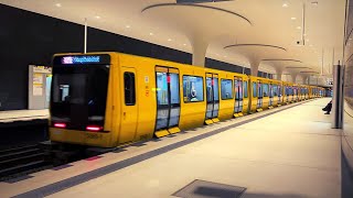 Metro system UBAHN in BERLIN GERMANY 🇩🇪  2022 [upl. by Emyam]