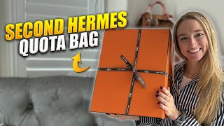 Hermes Quota Bag Unboxing [upl. by Grimbly212]