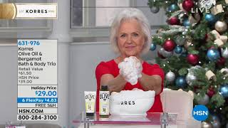 HSN  KORRES Beauty Gifts 11272018  05 AM [upl. by Imelida703]