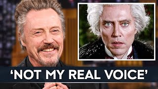 Christopher Walken REVEALS The TRUTH About His Voice [upl. by Prevot807]