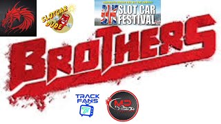 Slot Car Bros Racing Through The Tracks MPSlotCar trackfanstv conquestracingclub [upl. by Oneil]