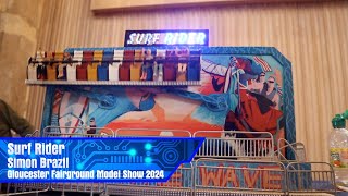 Surf Rider  Simon Brazil  Gloucester Fairground Model Show 2024 [upl. by Gill]