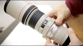 Canon 400mm f56 USM L lens review with samples APSC and fullframe [upl. by Korff]