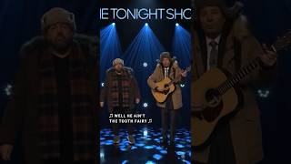 Jimmy amp KevinJames perform a song about Groundhog Day JimmyFallon FallonTonight [upl. by Llenoil]