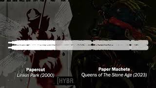 Papercut Machete Paper Machete  Queens of The Stone Age x Papercut  Linkin Park [upl. by Roxine]