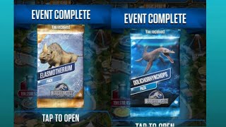 Day 52 unlocking Elasmotherium and Dolichorhynchops–jurassic jurassic jurassic game [upl. by Ardnasak820]