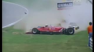 🥇F1 1980 GP ITALY IMOLA BIG JODY SCHECKTER CRASH💥 [upl. by Oicnerual]