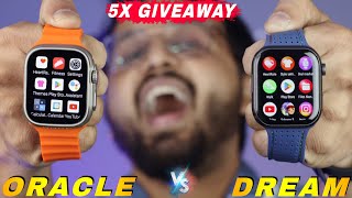 Fire Boltt Oracle Vs Fire Boltt Dream  Any Changes GIVEAWAY⚡️Which One Is better Should You Buy [upl. by Yhtomot]