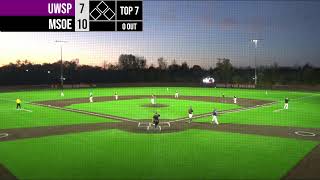 UWSP Vs MSOE D3 Club Baseball Game 1 [upl. by Ener]