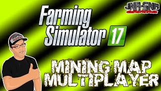 Farming Simulator 17 How to Mining Map Multiplayer [upl. by Gladis]