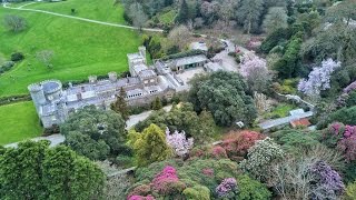 Caerhays Castle Cornwall England  Dji Mavic Pro drone  Skydronauts [upl. by Wiatt]