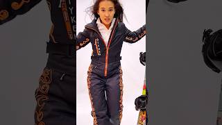 SKI SUIT FROM OTYKEN  otykenru otyken russia siberian native tophit shorts fashion model [upl. by Llorre]