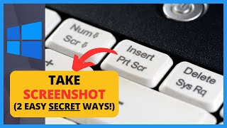 2 Secret Ways to Take a Screenshot on LaptopPC  Easy Tutorial [upl. by Annaohj531]