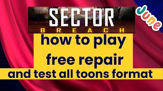 War Commander Sector BreachLegendary Orionhow play free repair amp fast look all toons format test [upl. by Cohin]