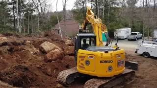 Kobelco 140SR Demo [upl. by Stace]