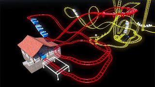 LEGO Roller Coasters in NoLimits 2 [upl. by Knowling]