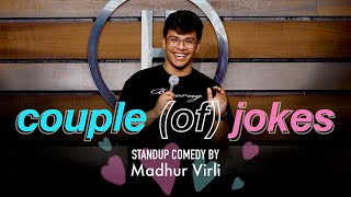 COUPLE of JOKES  Stand Up Comedy by Madhur Virli [upl. by Burkle476]