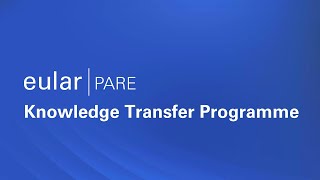 EULAR PARE Knowledge Transfer Programme KTP [upl. by Anoerb728]