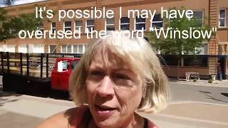 Winslow Arizona part 1 Full time van life [upl. by Isaak]