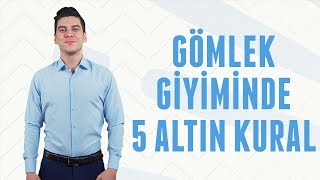 Gömlek Giyiminde 5 Altın Kural  Erkek Kafası [upl. by Uol]