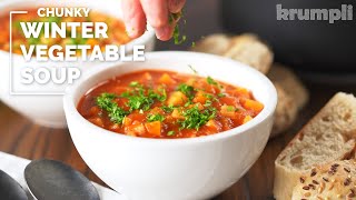 Winter Root Vegetable Soup [upl. by Elleirad]