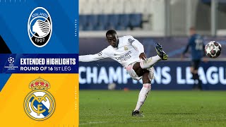 Atalanta vs Real Madrid Extended Highlights  UCL on CBS Sports [upl. by Dripps]