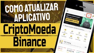 Como Atualizar o Aplicativo CriptoMoeda Binance no iPhone [upl. by Adigirb]